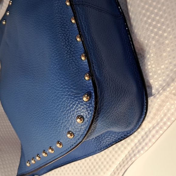 Kate Spade Hemsley Crossbody in Medium Blue Leather - Picture 8 of 13